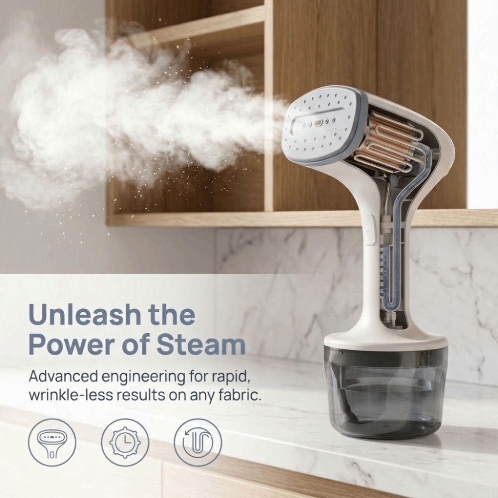 Fast Wrinkle Remove Portable Ironing Machine Electric Clothing Steamer Vapor Iron  Home Use