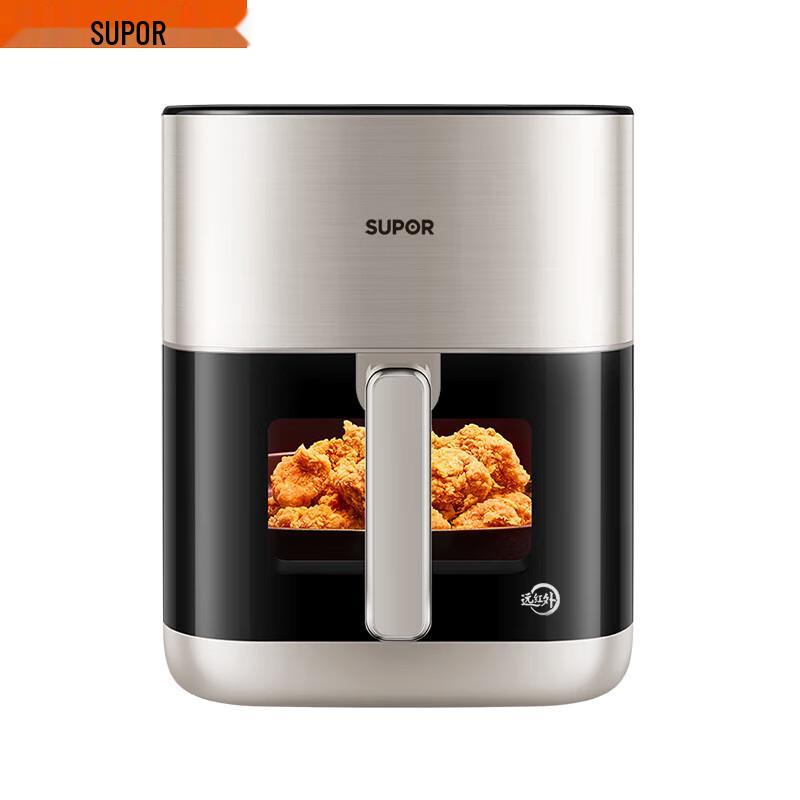 SUPOR 6L Digital Air Fryer with Touch Screen CN plug (adapter included)