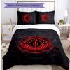Charlton Athletic FC Ensemble de literie imprimé 3 pièces Housse de couette respirante avec taies d'oreiller Linge de lit décoratif pour chambre à coucher Maison