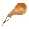 Rubberwood Wooden Drinking Cup 30ml/1oz Capacity Portable Wood Mug Wooden Coffee Cup  Parties