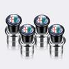 Bilklistermärken För Alfa Romeo Bilmärke Cigarettändare 12V ABS Rostfritt Material för Alfa Romeo 159 147 Giulietta Stelvio 4C MI