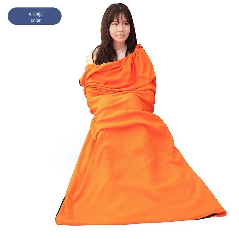 

Four-Season Outdoor Fleece Sleeping Bag & Travel Liner 180x75cm