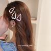 3 Piece Candy Color Hair Clip Set Star Heart Rectangle Snap Barrette for Women Y2K