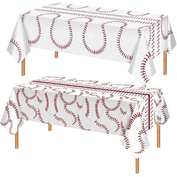 Thanksgiving Fall Disposable Tablecloth, 2 Pack Rectangle Fall Pumpkin Tablecloth Thanksgiving Table Covers Plastic for Fall Theme Harvest Party