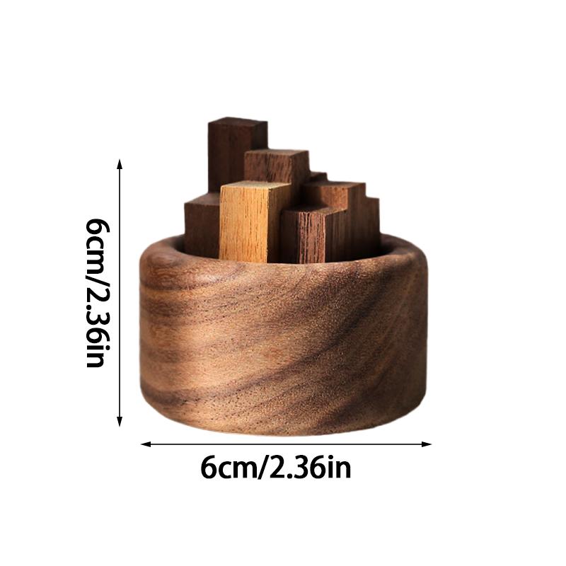 Essential Oil Fragrance Expander Beech Wood Black Walnut Fragrance Expander Essential Oil Aromatherapy Decoration Unique Eco-Fri