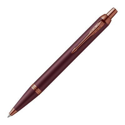 PARKER Kugelschreiber IM Monochrom Burgund BGT Mittlere Spitze Geschenkbox Echtes Importprodukt 2190489 Ölbasis