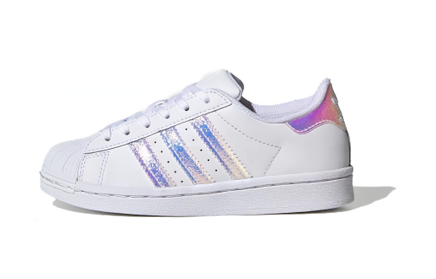 

Adidas Originals Superstar Collection Low top Kids Skateboarding Shoes White Radiation Children Aged 3 7 Years Old FV3147 35