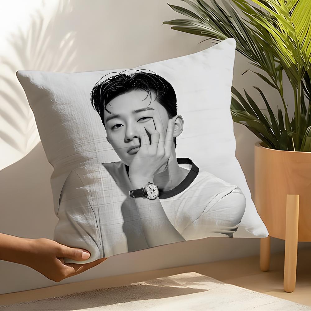 Pop star Ppark SseojunS Pillow Case Home Living Room Decoration Linen Pillow Cases Cushion Cover