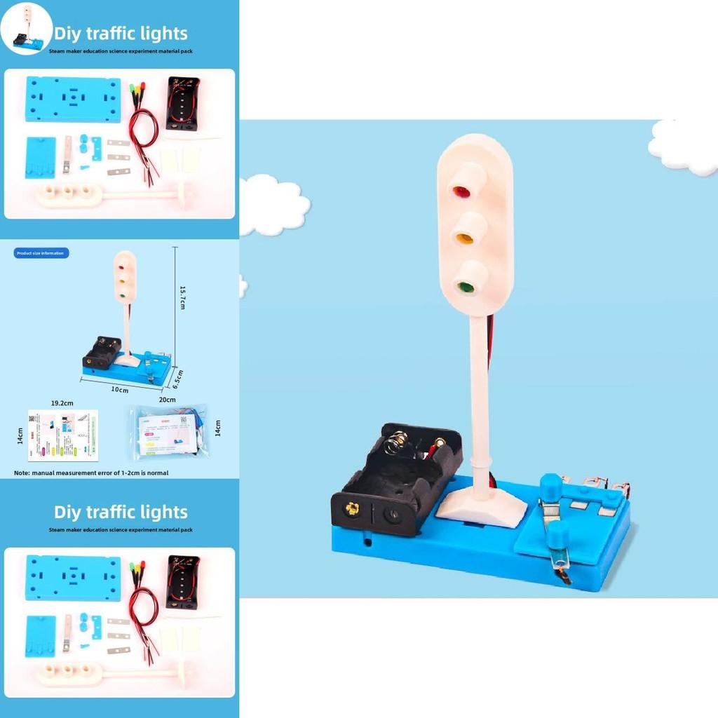Traffic Light Simulation Science Experiment Kit With Diy Assembly For Elementary Students