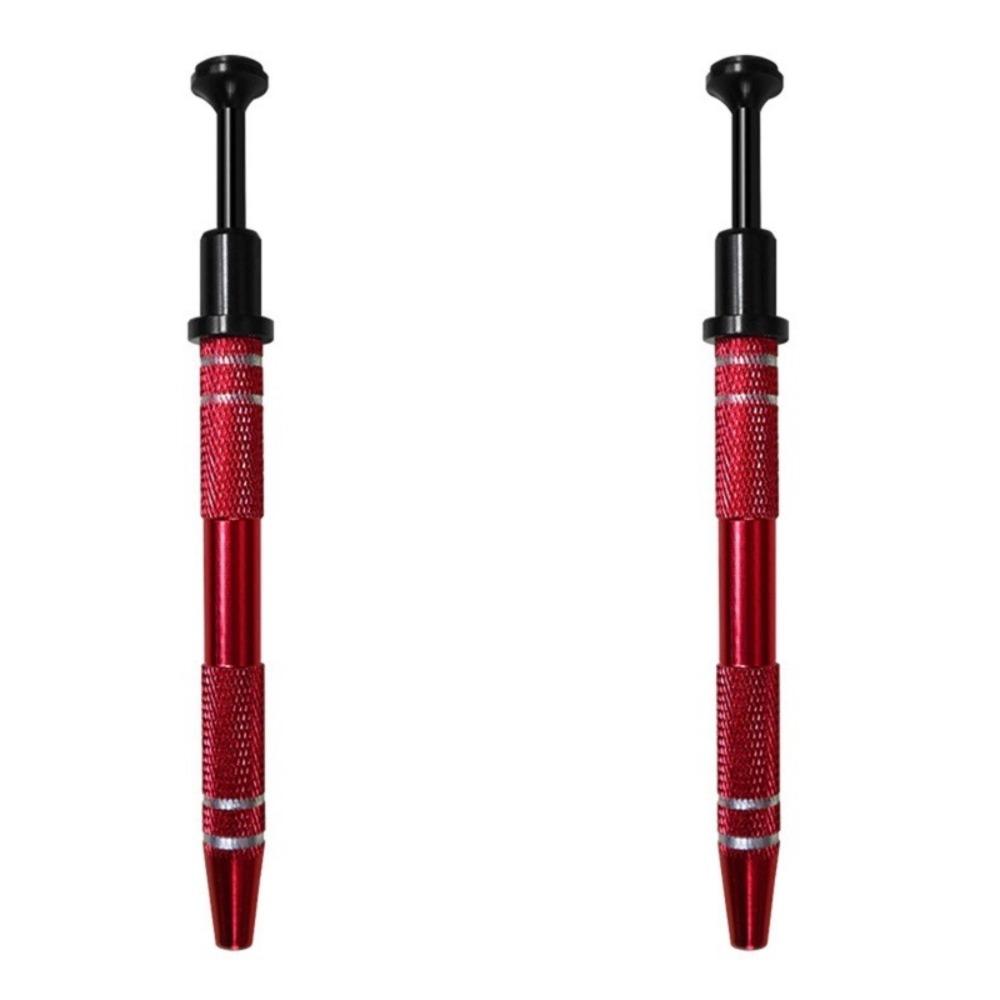 2Pcs Multipurpose 4 Claws Tweezer Non-slip Precision Parts Grabber Pick Up Puller  Screws