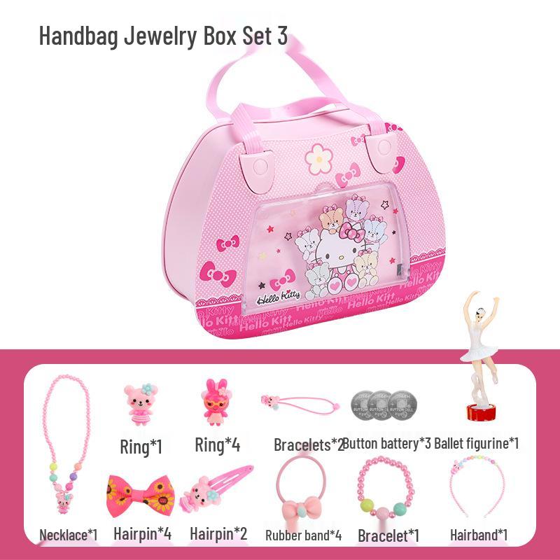 Little Girl Princess Ballet Music Box - Rotating Crystal Ball Birthday Gift for Children