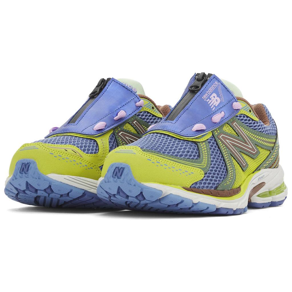 Up There X New Balance 860v2 2000s Tropes Unisex Sneakers Green Blue Brown ML860UP2