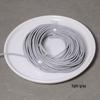 3MM Colored Leather Cord for DIY Jewelry: Round Leather Strip for Bracelet and Necklace Crafting