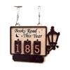 Wooden Reading Trackers With Slide Function For Accurate Page Count Educational Wooden Reading Progress Counter Device