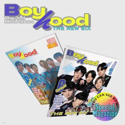 THE NEW SIX (TNX) - 3rd Mini Album: BOYHOOD [1 Out of 2 Versions Randomly Sent]