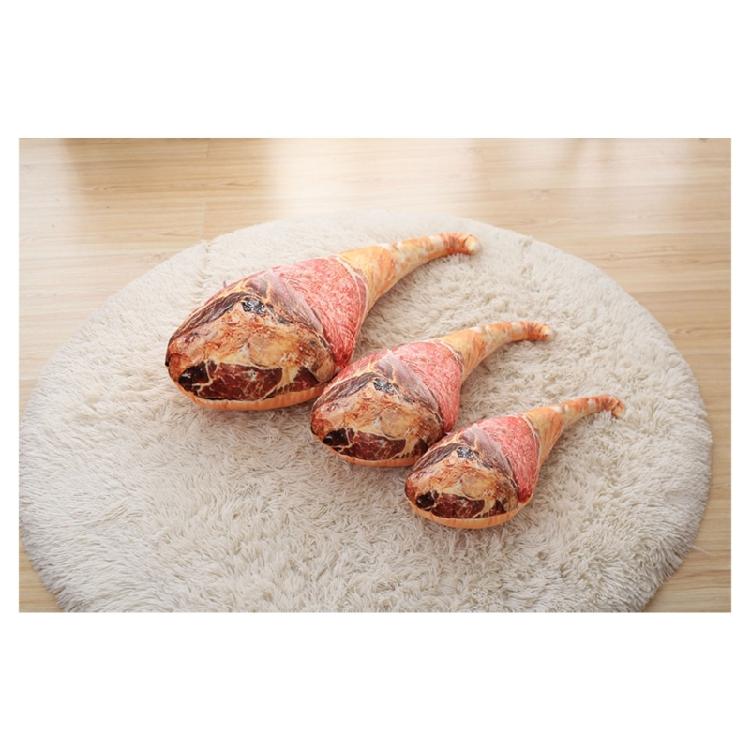 Morbido Peluche a Forma di Prosciutto Riempito di Cotone PP per Comfort e Decorazioni in Varie Misure Supporto Confortevole Cuscino Decorativo