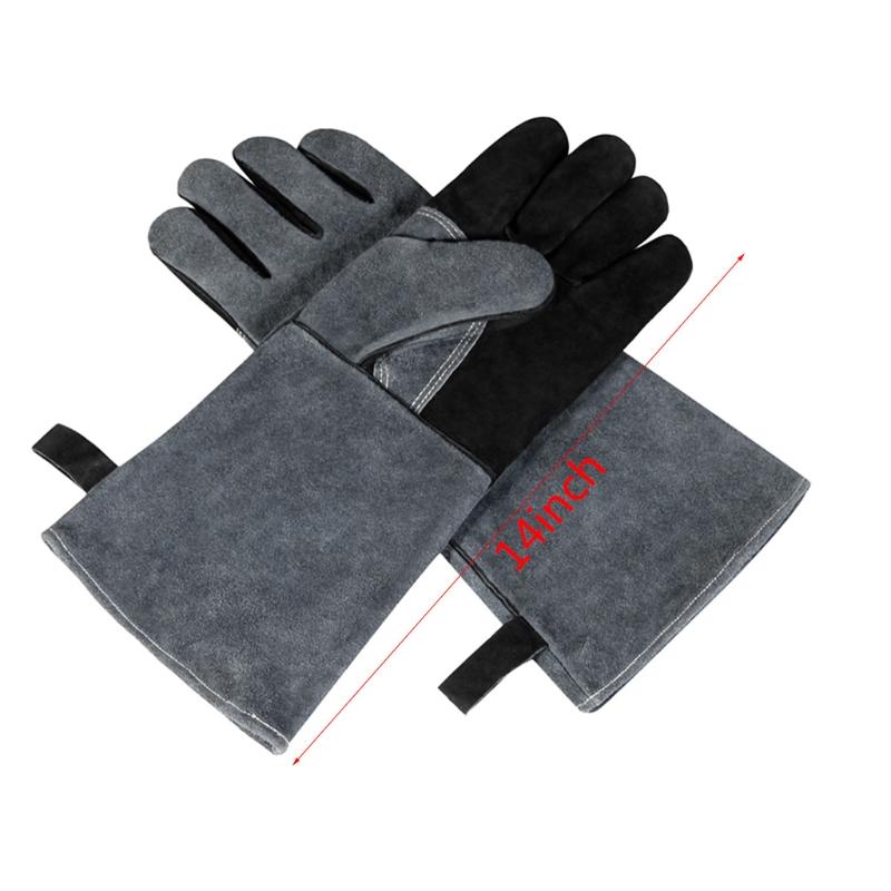 Welding Gloves High Temperature Resistance for Baking Furnace Stove Pot Holder Provide Safety for Protection for Welders