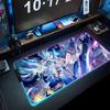Shorekeeper Mouse Pad RGB Gaming Mousepad Big LED Pad PC Desk Mat Luminous Mouse Pad Large Keyboard Mats Table Rug With Backlit