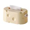Cheese Shaped Paper Drawer Box Creative Napkin Storage Box Durable Tissue Box Holder  Household