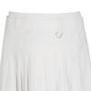 MALBON GOLF Variation Pleated Belted Skirt White (Woman)