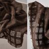 50*120cm Woven Hollow Knitted Yarn Plush Fabric Creative New Chinese Style DIY Sewing Jacket Skirt Clothing Designer Fabric
