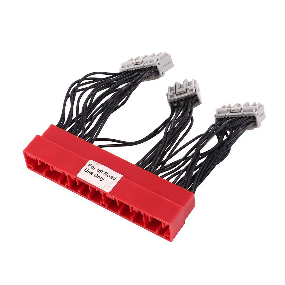 Cable adaptador de arnés de conversión de ECU Jumper apto para HONDA CIVIC OBD2B a OBD1