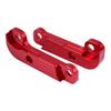 Kit d'adaptateur de blocage de drift Power Tuning en aluminium Augmentant l'angle de braquage de 25 pour BWM E46 M3 Rouge