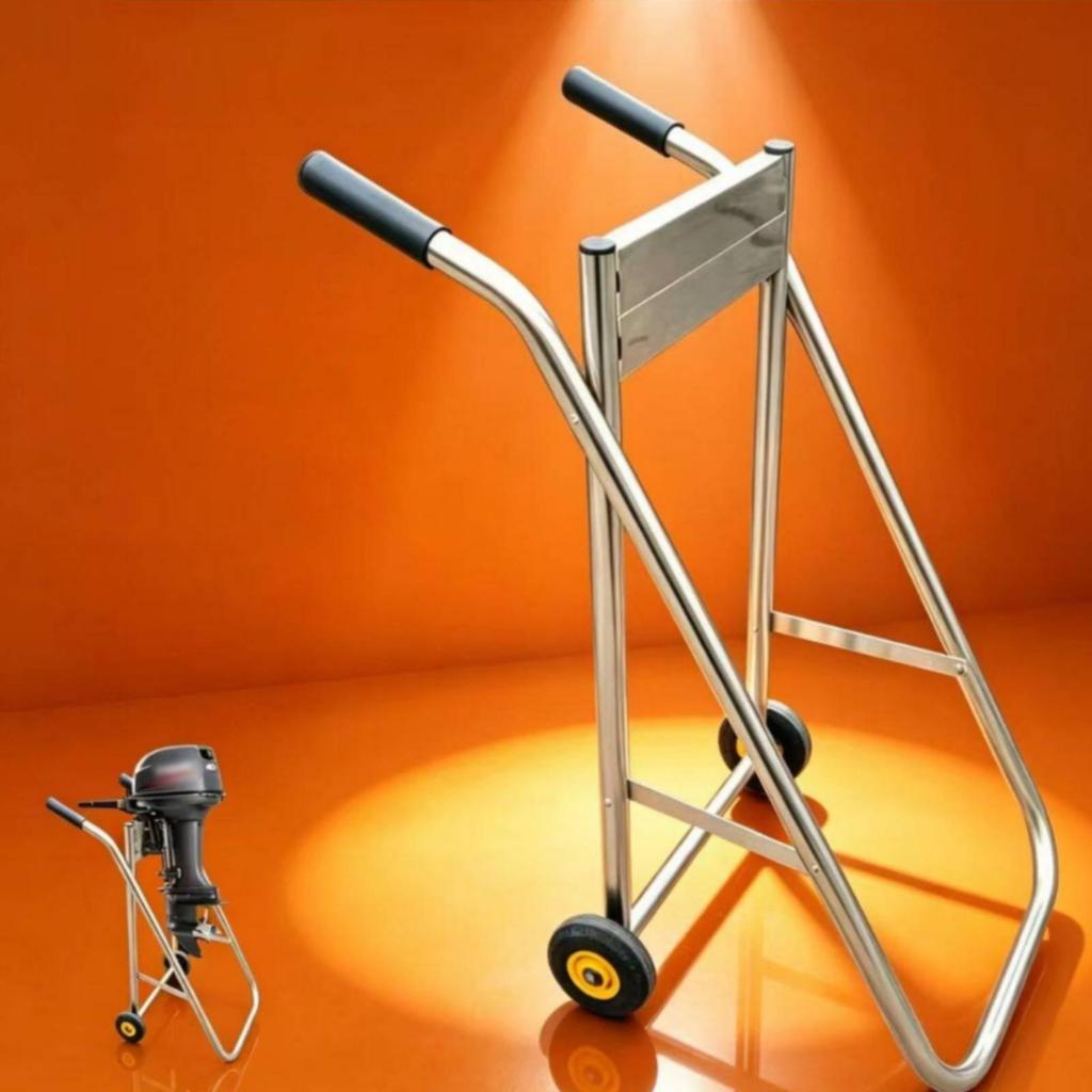 Outboard Engine Trolley Stand Portable Transport Equipment High Capacity
