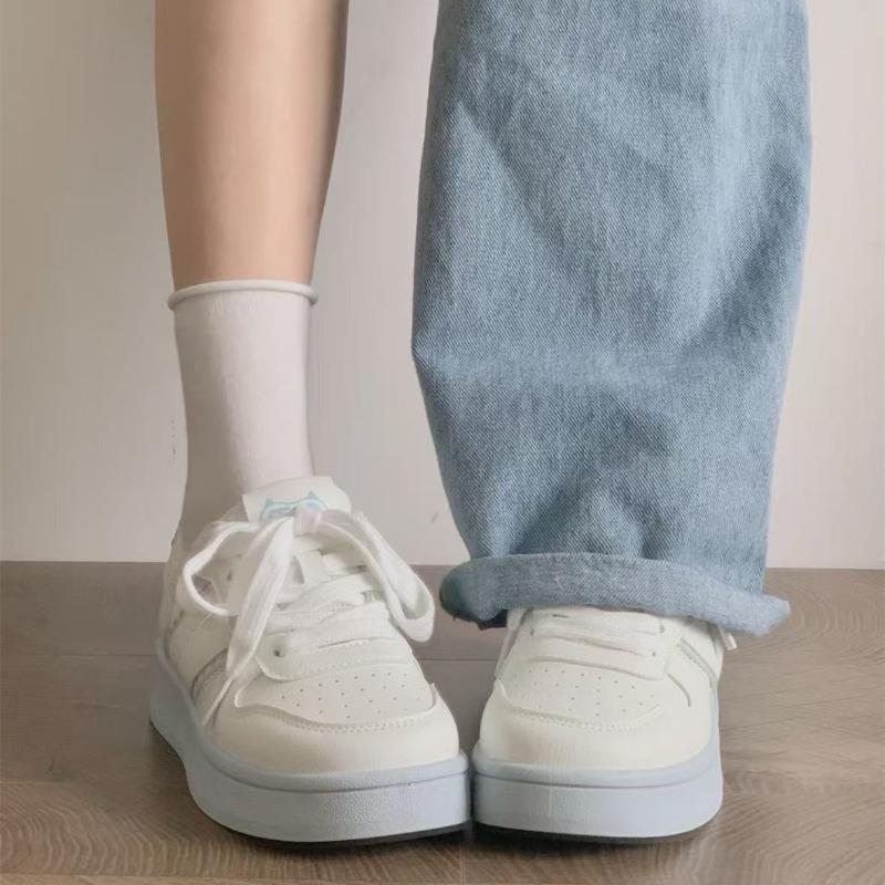 Versatile niche board shoes women's new summer platform white shoes mesh breathable bread shoes