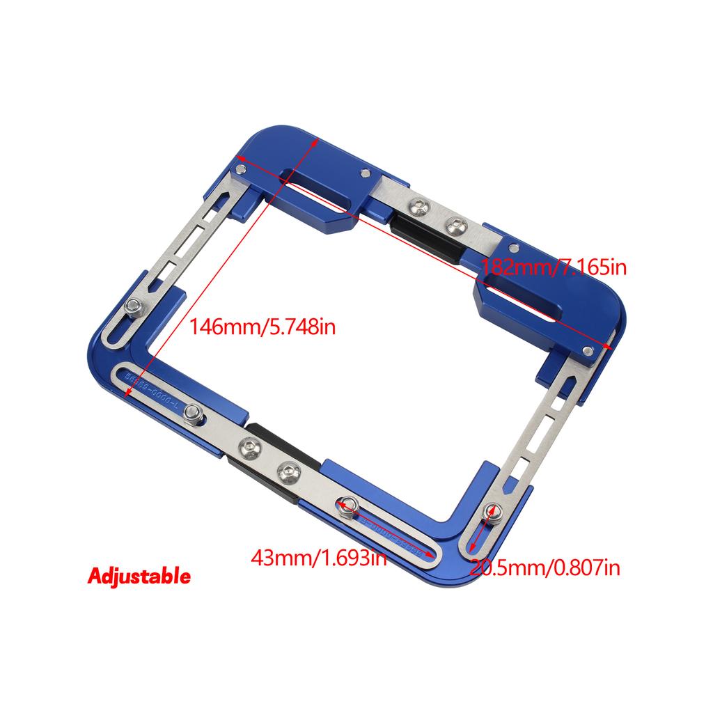 Motorcycle Universal License Plate Bracket Accessories Telescopic License Plate Frame for Honda Suzuki BMW Motocross Scooter