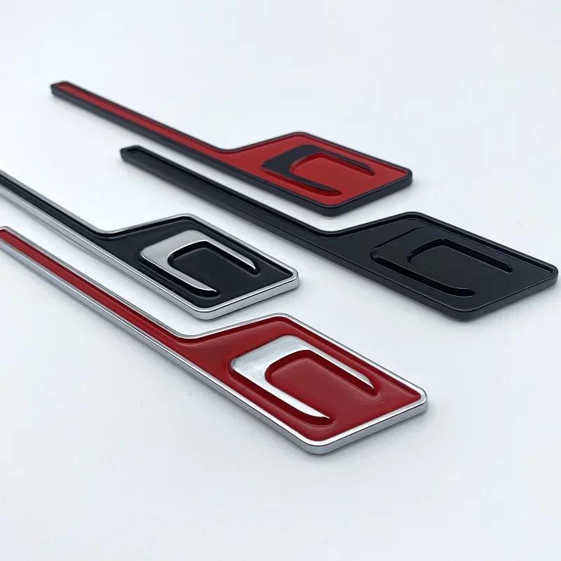 HXBQK1 3D Flat Letters ABS Emblem GT GTC V8biturbo for Mercedes Benz AMG Car Trunk Lid Nameplate Badge Logo Sticker Chrome Glossy Black
