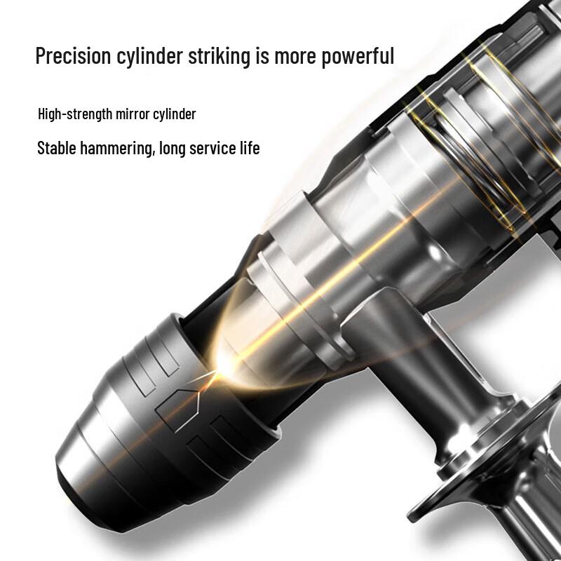 Deli 1100W 26mm Multi-Function Rotary Hammer Drill CN plug (adapter included)