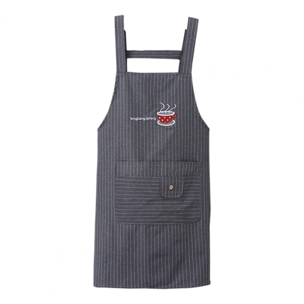 Delantal de Cocina Estilo Nórdico Para Mujer Hombre Chef Camarero Cafetería Tienda Barbacoa Peluquería Delantales Petos Accesorio de Cocina