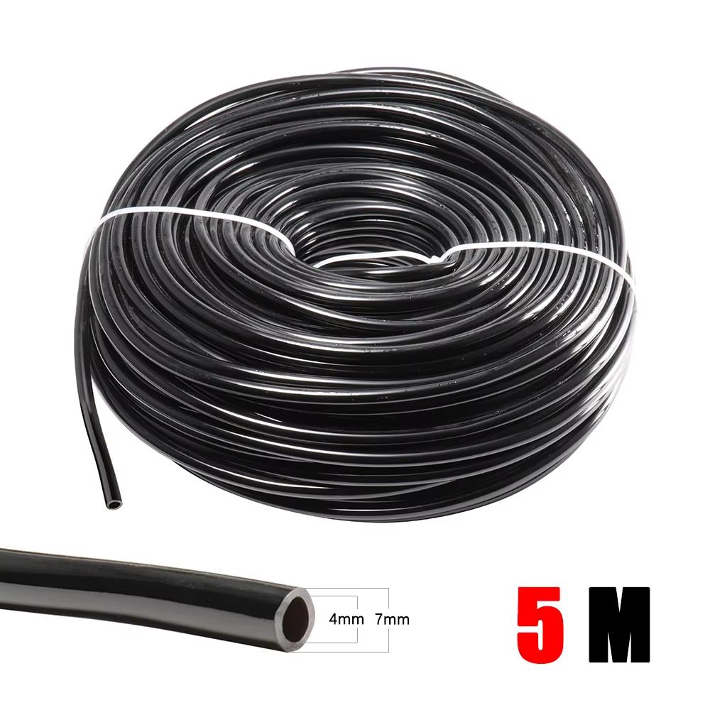 

PVC Micro Sprinkler System 4/7mm Soft Tube 1/4 Inch for Garden Balcony Drip Irrigation Pipe Home Garden Watering System 1/4
