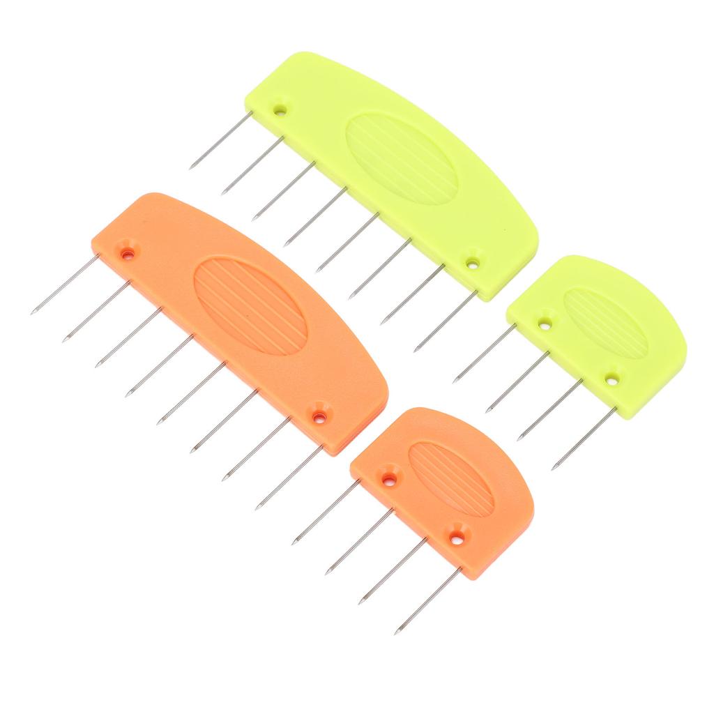 Knit Blocking Combs Knitting Crochet Sewing Comb Set Home Project Tools Orange Yellow