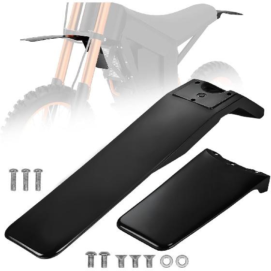 

Electric Dirt Bike Front Fender + Rear Fender Compatible Fit for Tuttio Tutti Soleil 01, Mudguard Splash Mud Guard & Protection Keep Clean & Ride чёрный