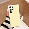 Candy Color Jelly Liquid Soft Case for Samsung S26 ULTRA S25 Plus S23 FE S24 Ultra Camera Lens Protect Matte Back Cover