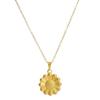 Stainless Steel Pendant Necklace For Women Golden Bowknot Design Hypo-allergenic Jewelry For Sensitive Skin