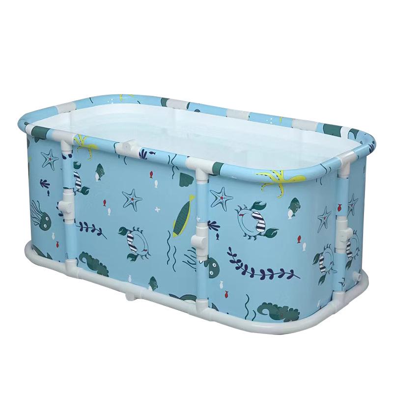 Folding Heated Bubble Bath Tub for Adults & Children