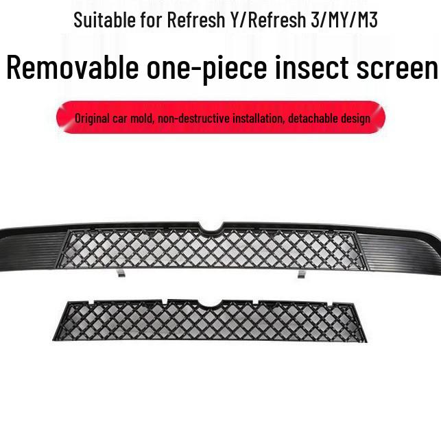 Tesla Model 3/Y Detachable Insect Net & Air Inlet Protective Cover