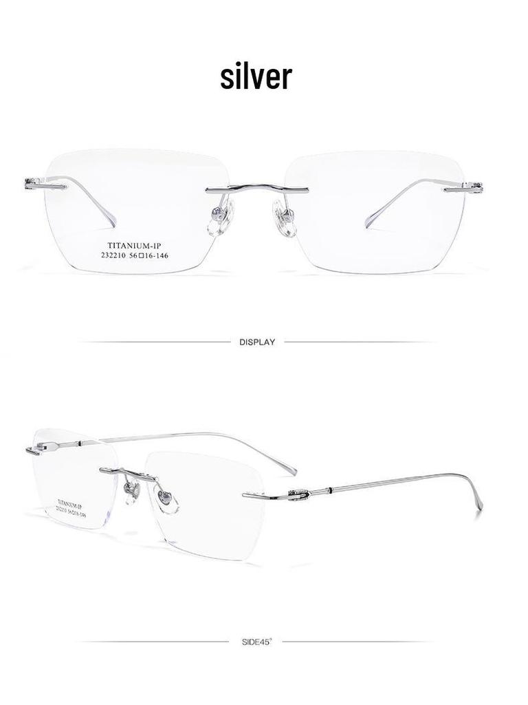 Danyang Ultralehké bezobroučkové titanové dioptrické brýle - Zeštíhlující, všestranná móda pro muže a ženy
