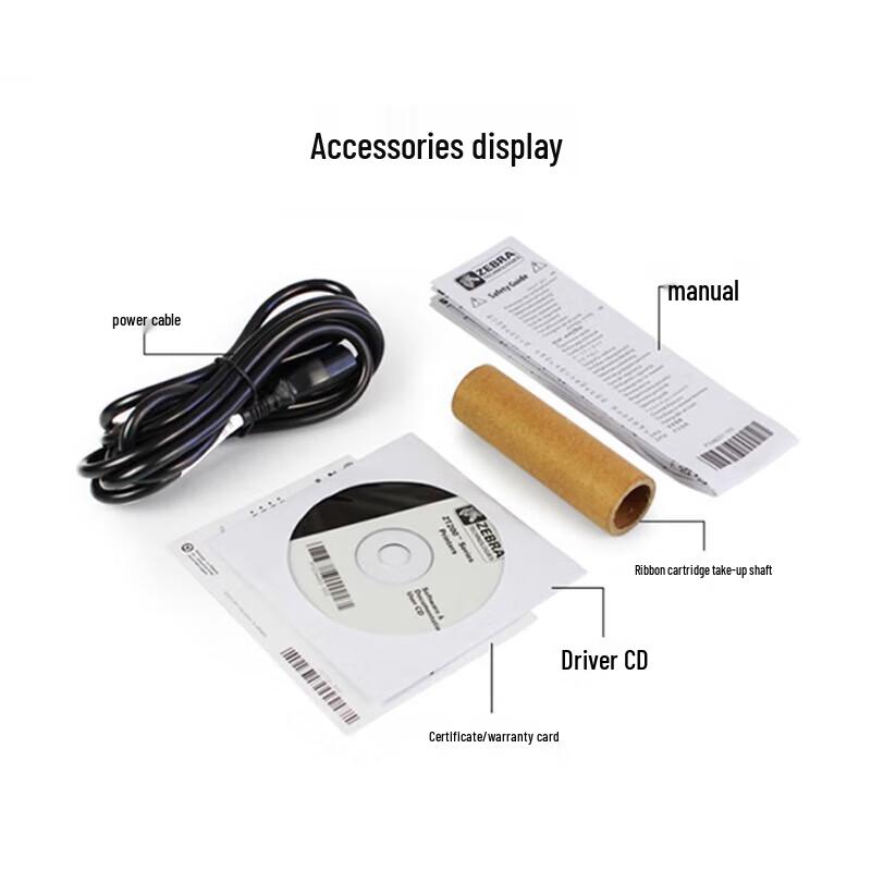 Zebra ZT411 Industrial Thermal Transfer Label Printer CN plug (adapter included)