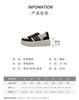 Popular platform white shoes women's spring and summer versatile ins tide board shoes 2025 new niche height-increasing casual sports shoes