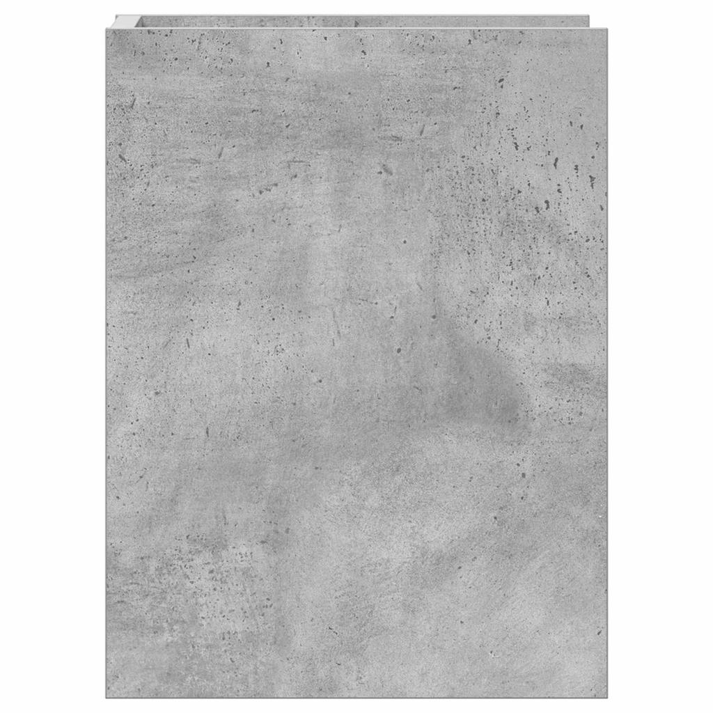 Plant Stand Concrete Grey 30 x 30 x 40 cm Engineered Wood