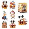 52TOYS BLINDBOX DISNEY MICKEY & FRIENDS Happy Friends Gathering Series Blind Box Trading Figure, Collectible Mickey Mouse Figure, Pre-painted