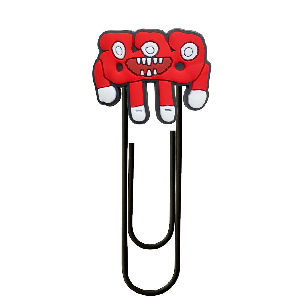 

Brain Teaser Game Bookmark: Colorful DIY Large Paperclip for Creative Office Use