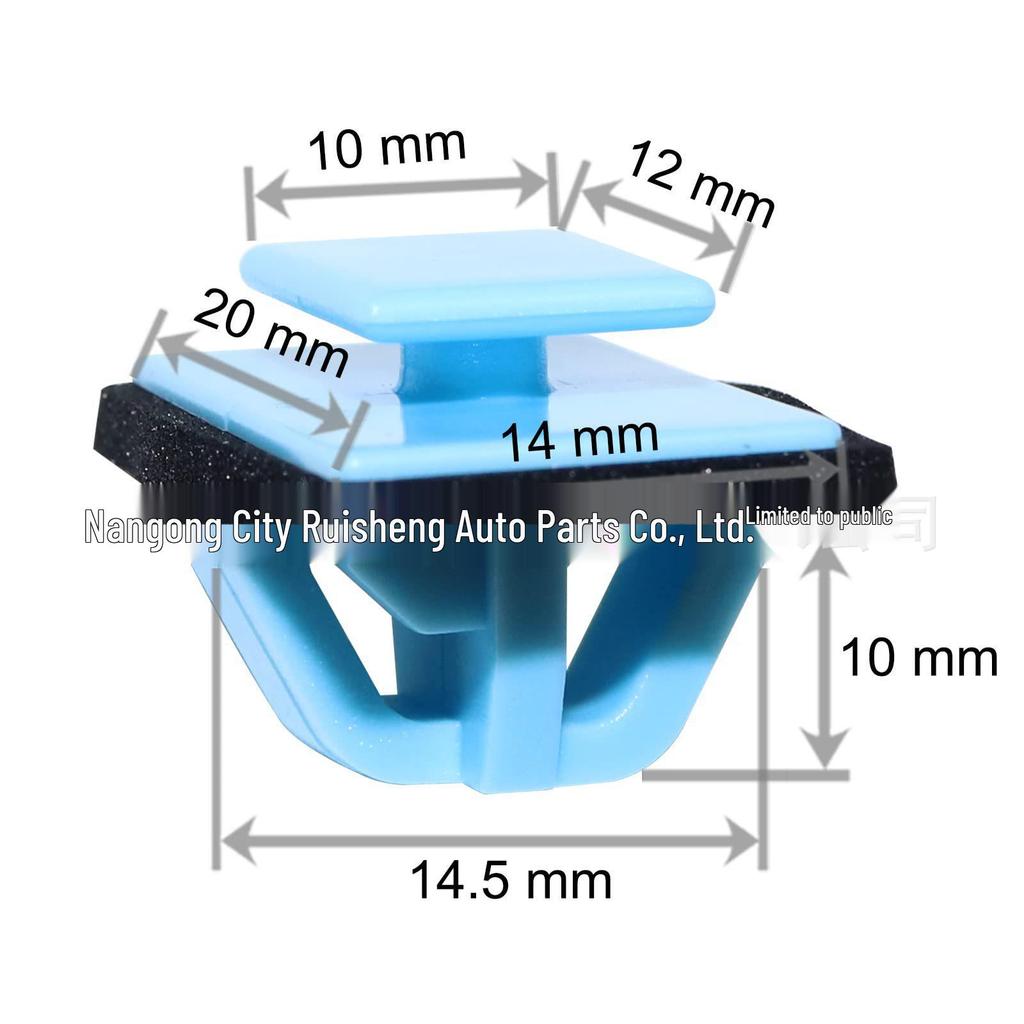 Kia Car Clips for Fender, Door Panel, Skirt, Roof Rack & Bumper (87756-1F000)