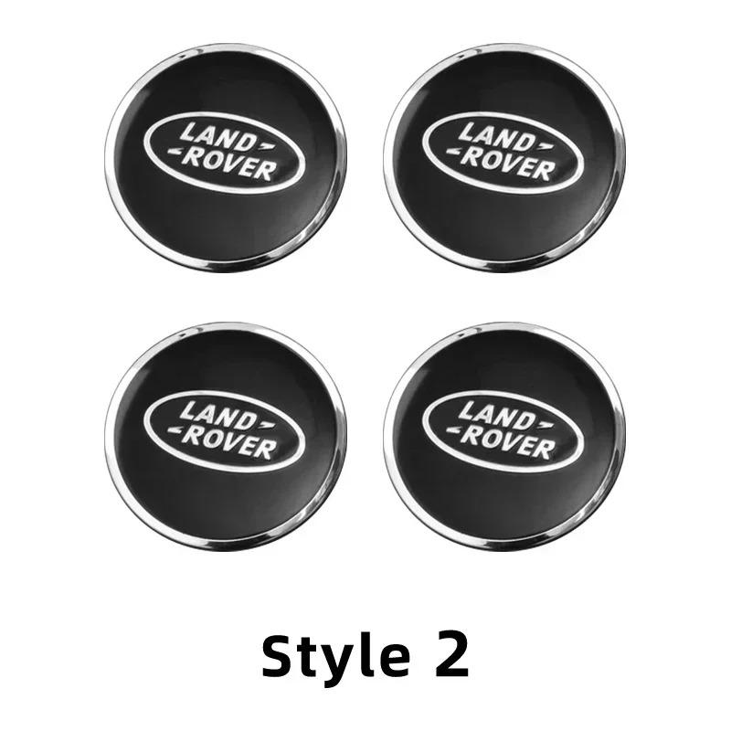 NEW 4pcs 62mm Car Wheel Center Cap Logo Hub Badge Rims Cover Land Rover Discovery 3 4 R4 LR2 Range Rover Evoque Sport Dander 2 3