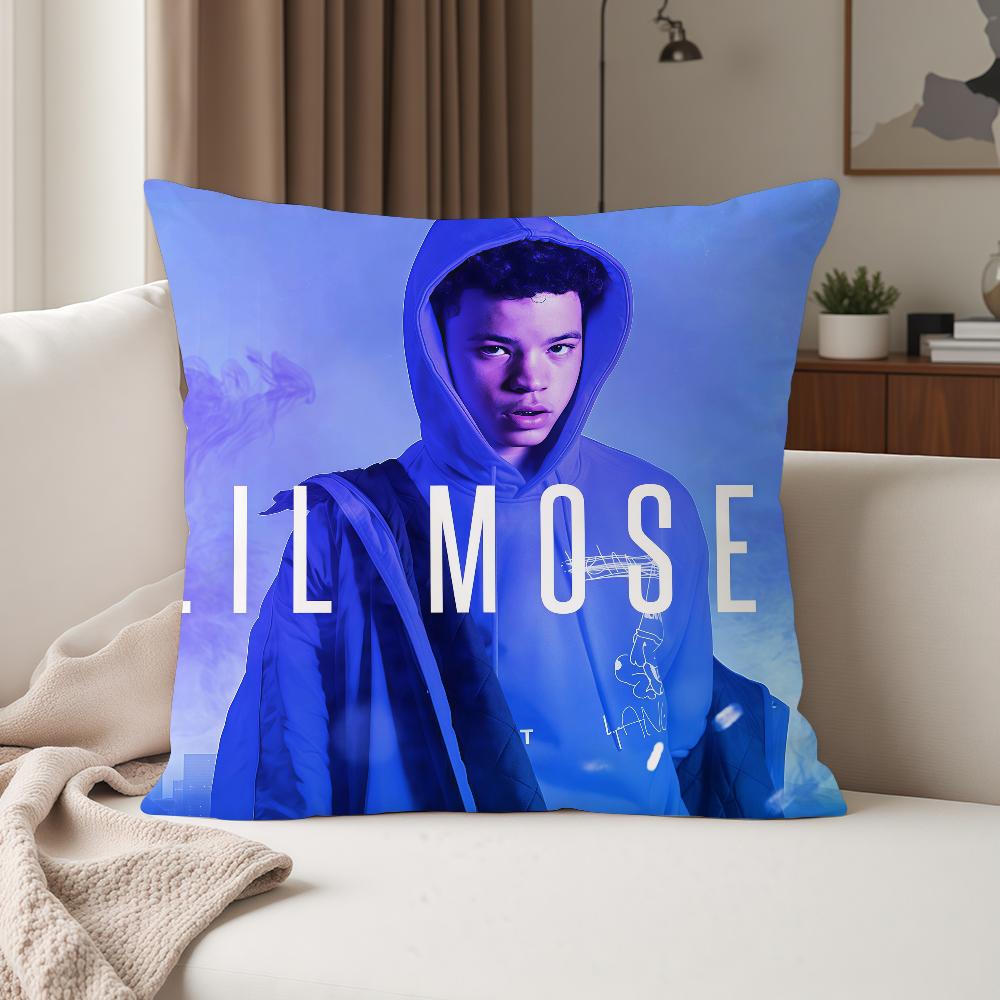 Singer Lil Mmosey Fall City Pillow Case Suitable For Bedrooms Living Rooms Cars Home Decoration
