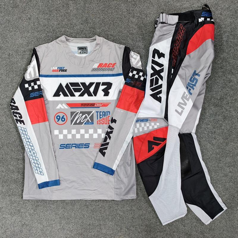 Motorcycle Clothing Set Off Road MX Jersey Pants Set Dirt Bike Combo Gear Set Racing Motocross Set